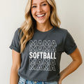 Mama Softball Shirt, Sports Mom Tee, Graphic T-Shirt